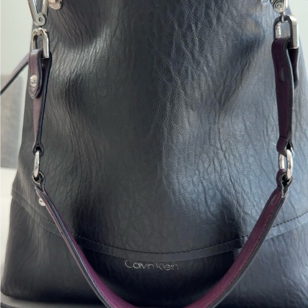 Calvin Klein Sonoma Reversible Black/Purple Tote